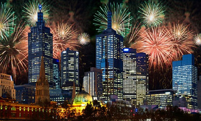melbourne new years eve fireworks RBS post mix